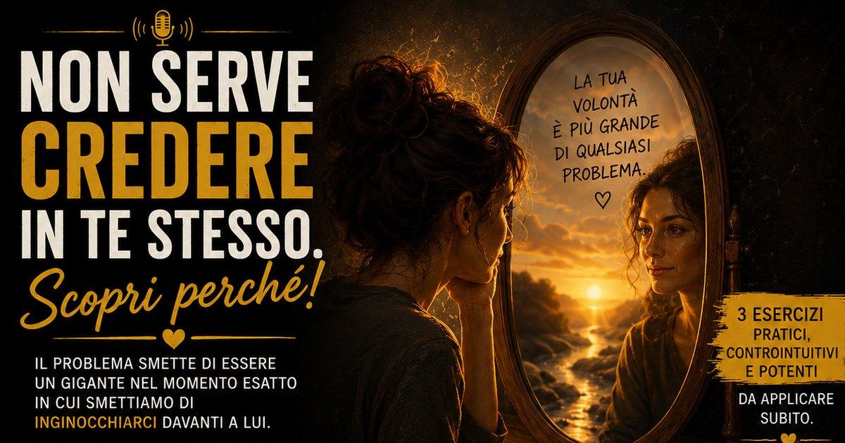 Non Serve Credere in Te Stesso: Riscopri la Tua Vera Forza Interiore con Elena Beltramo