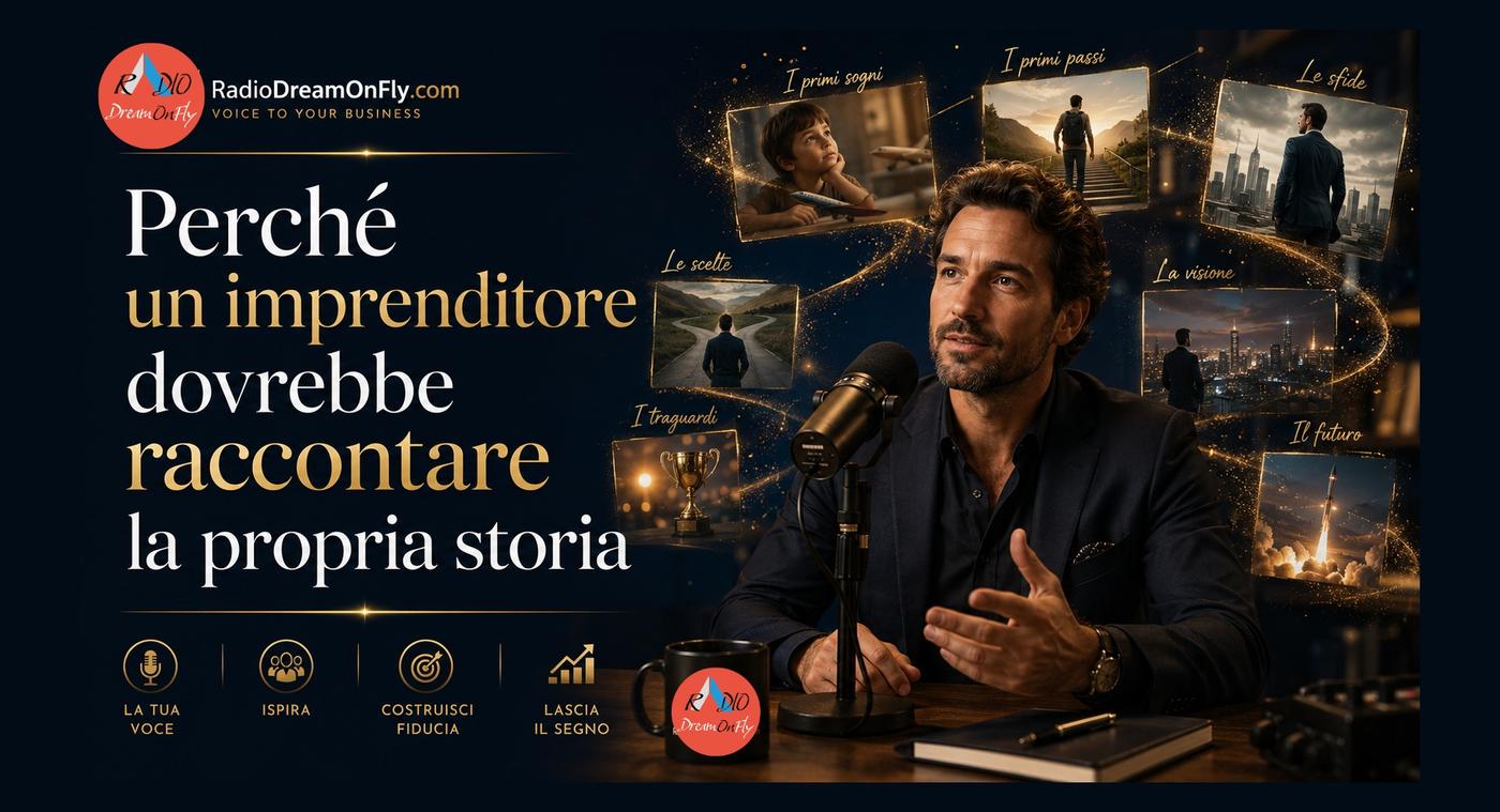 Perché un imprenditore dovrebbe raccontare la propria storia