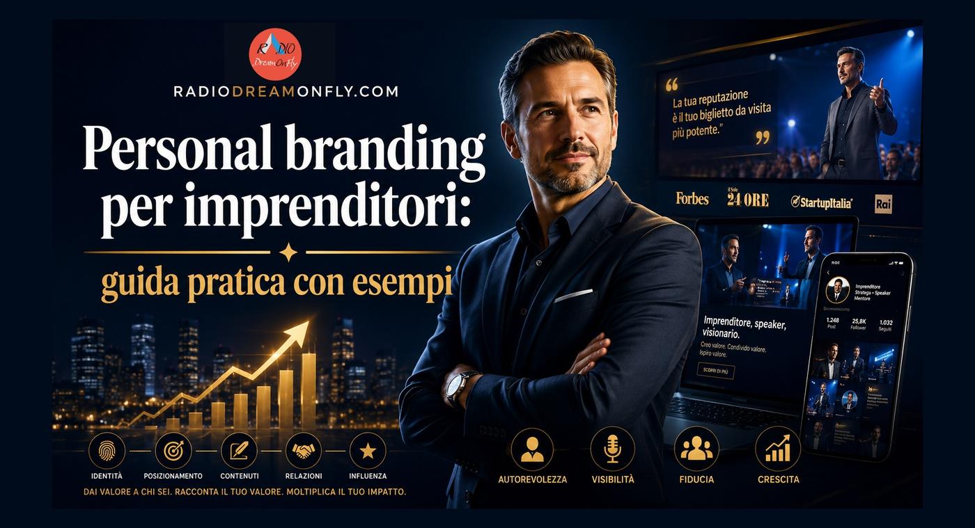 Personal branding per imprenditori: guida pratica con esempi