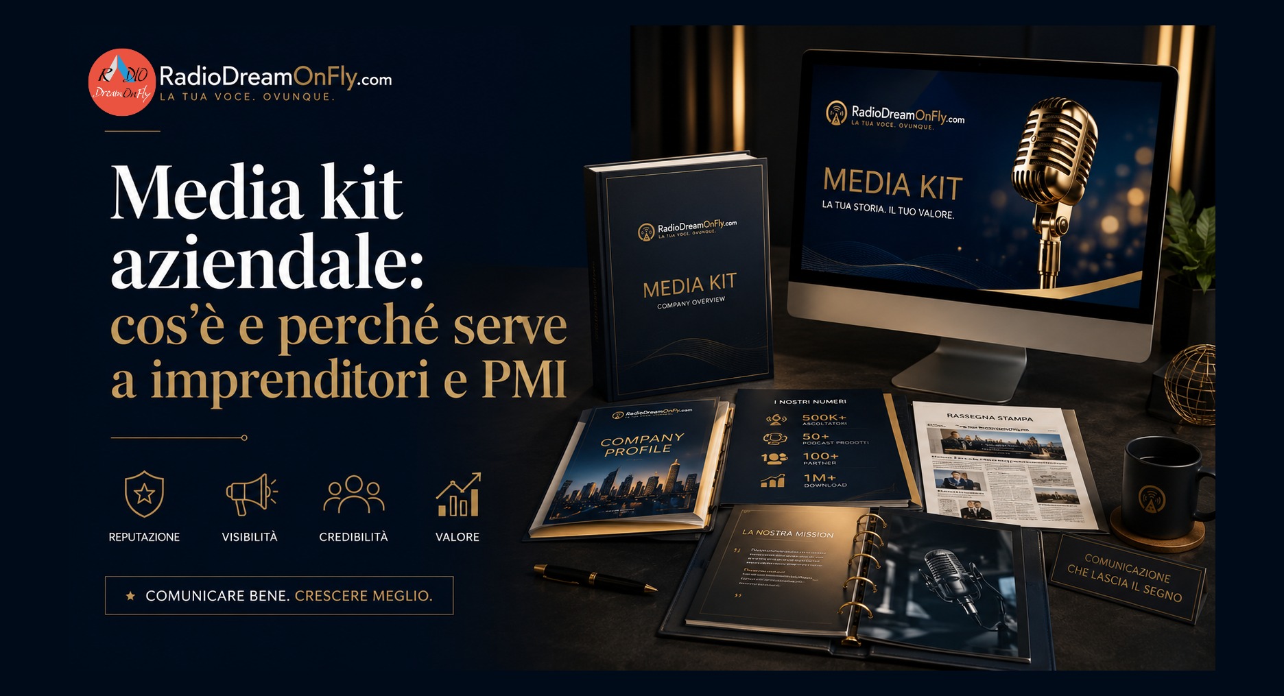 Media kit aziendale: cos’è e perché serve a imprenditori e PMI